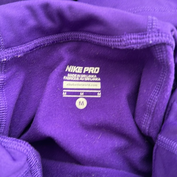 💜 NIKE | Dri Fit Hoodie | Purple | Size M - Picture 9 of 11